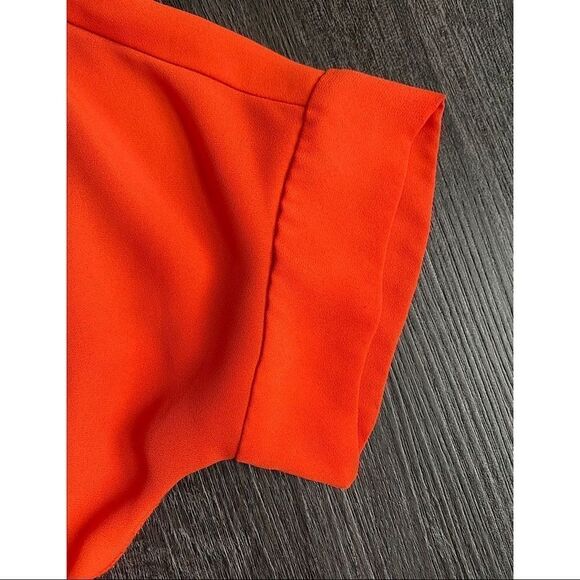 The Limited Orange Blouse - Picture 4 of 6